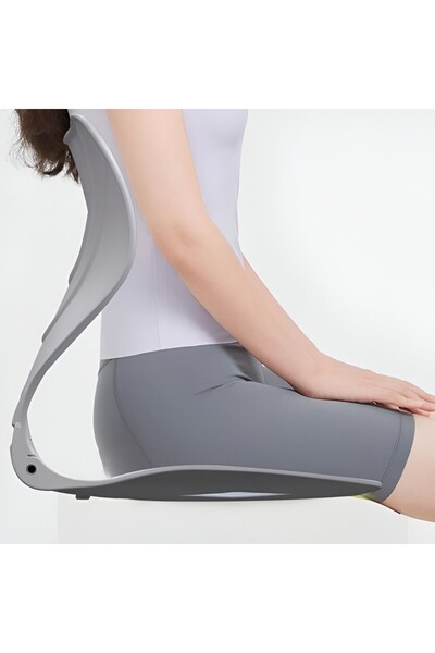 Flippy Seat Support Posture Corrector, Portable Foldable Ergonomic, Size L, Blue (Rocket)