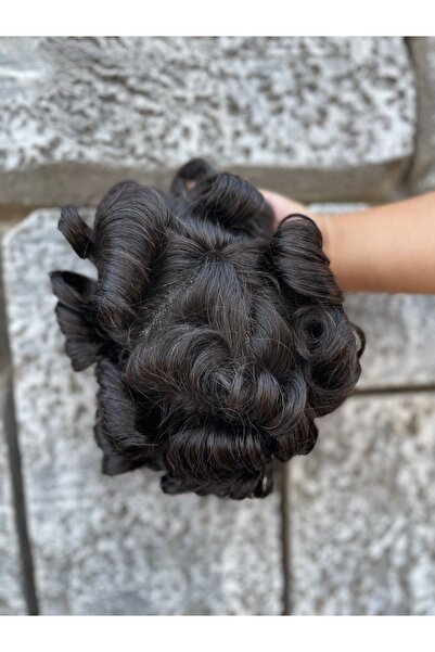 Doruk Hair vip Plus modeli gerçek insan saçı protez saç