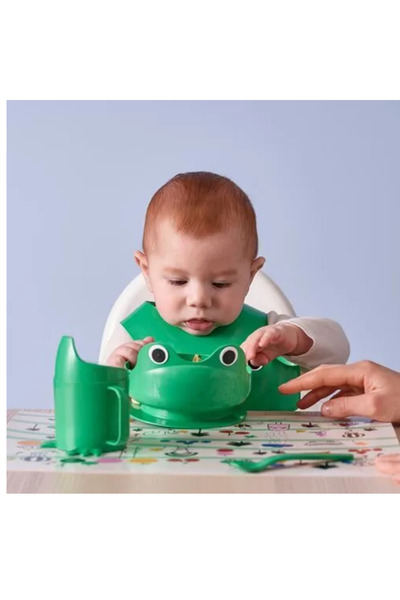 IKEA Premium Product Quality Manufacturing Durable Convenient 4-Piece Cute Children's Meal Nutrition Set Mata