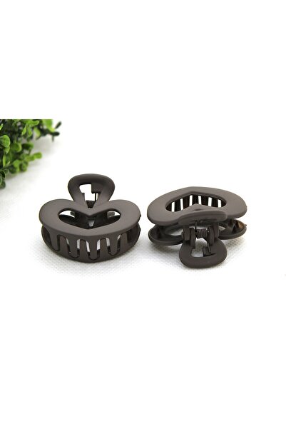 Tezcan Aksesuar Cataramă cu model de inimă colorată de 4 cm (pachet de 2)