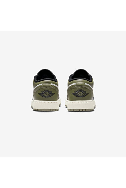 JORDAN Air 1 Low "Black Toe Medium Olive" 38EU