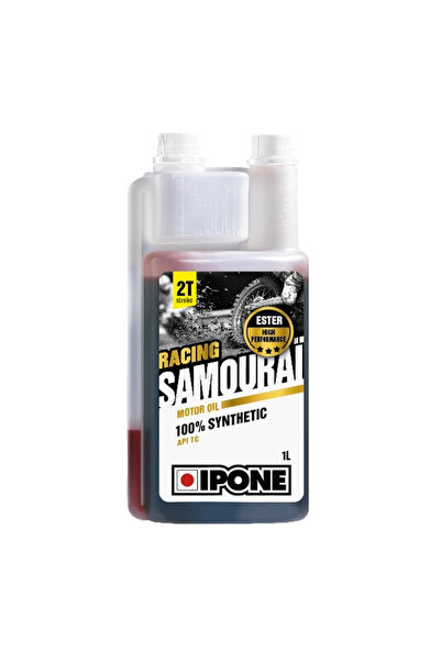 Ipone Racing Samourai 2T %100 Sentetik Esterli Motor Yağı 1 Lt (Çilekli)