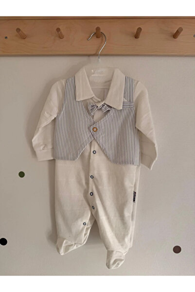 kidstalya Baby Rompers with Bow Tie