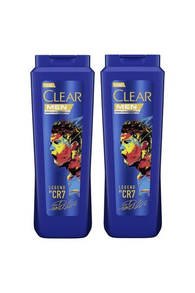 Clear Anti-Dandruff Shampoo Legend Ronaldo Limited Edition 600 ml X 2