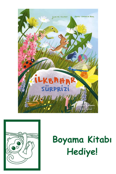 TÜRKİYE İŞ BANKASI KÜLTÜR YAYINLARI İlkbahar Sürprizi + Yapışkanlı Not Kağıdı