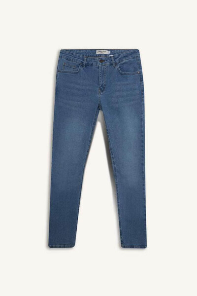 DeFacto Pedro Slim Fit Mavi Erkek Jean Pantolon F2971AX/NM28