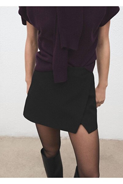 MANGO Woman Anvelop kesim şort etek