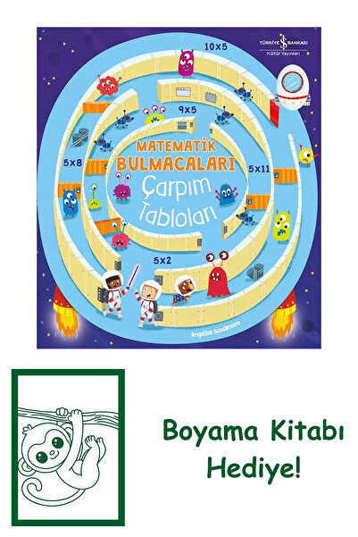 TÜRKİYE İŞ BANKASI KÜLTÜR YAYINLARI Matematik Bulmacaları – Çarpım Tabloları ...