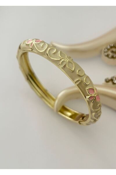 Goche سوار جديد للنساء مزين بزخارف الزهور المينا متعدد الألوان - طاقة الصيف و...