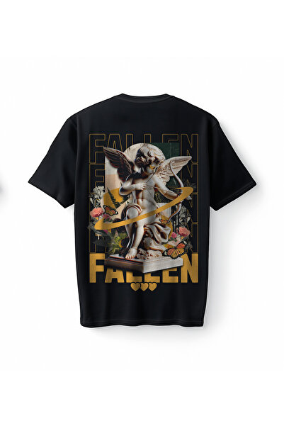 Bumeta Tricou unisex supradimensionat Fallen Angel