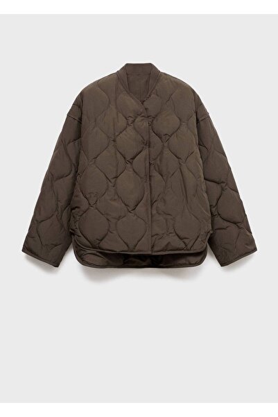 MANGO Woman Oversize kapitone anorak