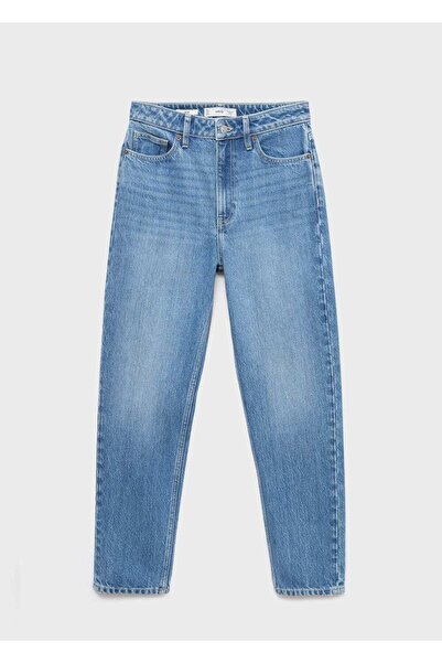 MANGO Woman Mom2000 yüksek belli mom jean pantolon