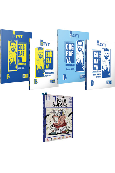 Benim Hocam Yayınları 2026 TYT AYT Coğrafya Ders Notları(Konu Anlatımı ve Vid...