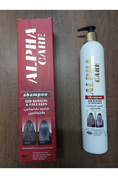 alpha kozmetik شامبو ألفا كير بالكيراتين والكولاجين