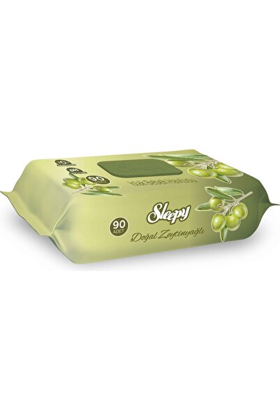 Sleepy منشفة مبللة بزيت الزيتون 12x90 1080 قطعة
