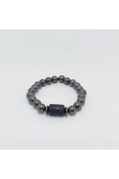 GİYUCHU KOÇ BURCU BİLEKLİĞİ / MANYETİT TAŞI (6mm Küre Kesim)