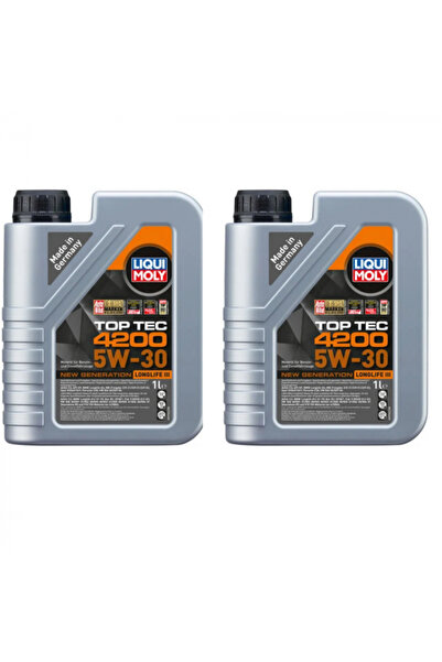 Liqui Moly Pachet 2 litri Ulei de motor sintetic Liqui Moly Top Tec 4200 5W30