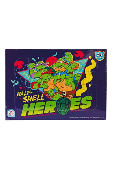 ByCaretta Ninja Kaplumbağa 24 Parça Frame