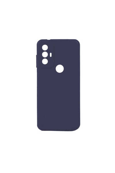 ECRUZ حافظة TCL 30 SE من السيليكون ECRZ - أزرق داكن