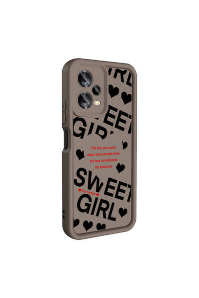 ECRUZ غطاء حماية لكاميرا هاتف ريدمي نوت 12 5G مع طباعة على السطح الخلفي، غطاء...