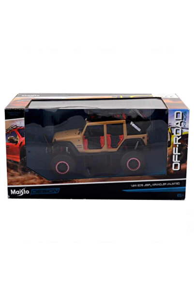 SPOR35 Children's Baby Toys Maisto 1:24 2015 Model Jeep Wrangler Unlimited Educates Girls Boys Children's Toy