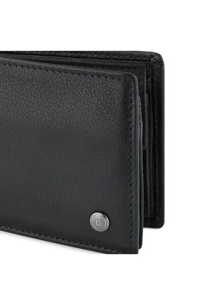 BUGATTI Black Magic Geldbörse Leder 10 cm