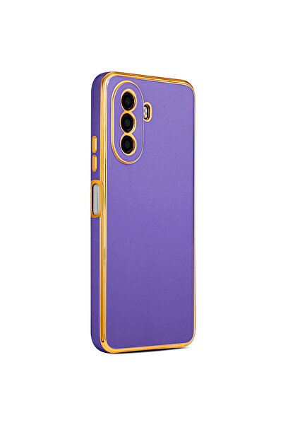 ECRUZ غطاء حماية لهاتف هواوي نوفا Y70 من ECRZ - بنفسجي غامق