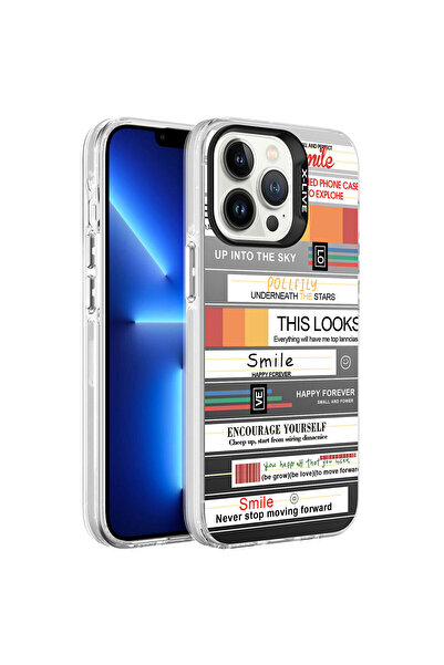 ECRUZ حافظة صلبة فضية من ECRZ متوافقة مع هاتف iPhone 13 Pro-Mottolar