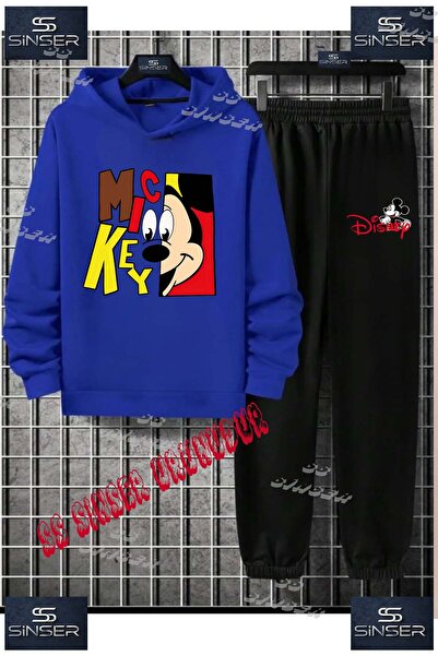 SS SİNSER Set de trening cu hanorac cu imprimeu special „MICKEY HEAD SIDE TEX...