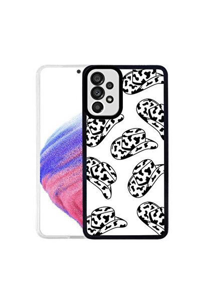 ECRUZ غطاء حماية لهاتف جالاكسي A33 5G من ECRZ بنمط M-Fit - خط رقم 5