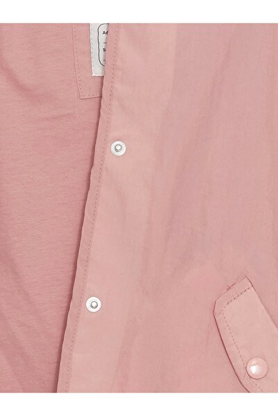 LC Waikiki Lcw Kids Pink Hooded Girl's Raincoat