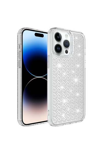 ECRUZ حافظة ECRZ Snow متوافقة مع هاتف iPhone 14 Pro بتصميم لامع من AiHTT - عد...