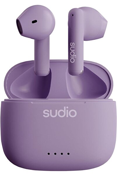 sudio سماعات أذن A1 أرجوانية مزودة بتقنية البلوتوث، وخاصية التحكم باللمس، ومق...