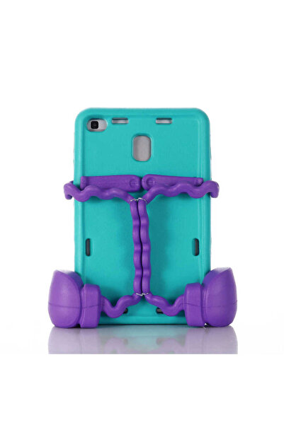 ECRUZ جالاكسي تاب ايه 8.0 (2019) T290 ECRZ ايفا بوكسر تابلت سيليكون - ازرق