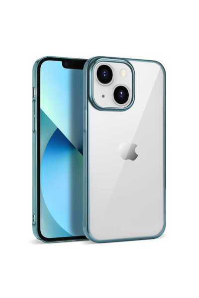 ECRUZ حافظة ECRZ Pixel متوافقة مع هاتف iPhone 14 Plus - أزرق