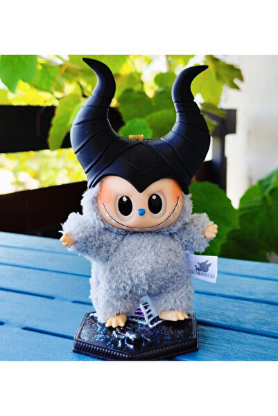 LABUBU SADECE TAÇ Siyah Malefiz Tarzı Boynuzlu Taç Aksesuar