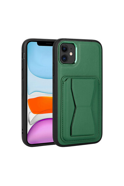 ECRUZ حافظة ECRZ Memo متوافقة مع هاتف iPhone 11 مع حامل للبطاقات من جلد البول...