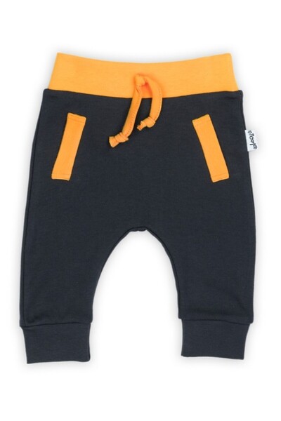 JollyMag Pants 100% (181016) "Big Trucks" Collection 2021 Dark Grey Size 74