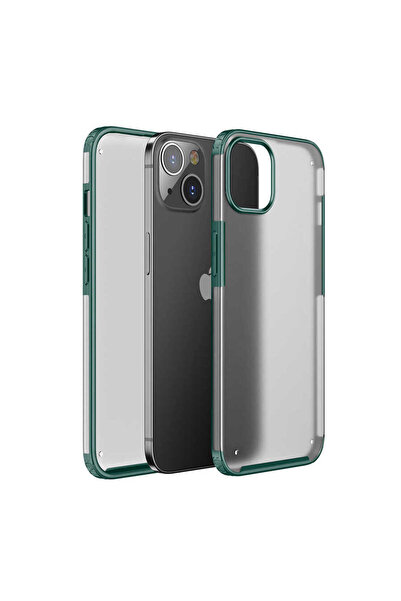 ECRUZ حافظة ECRZ Volks متوافقة مع هاتف iPhone 13 Mini - أخضر داكن