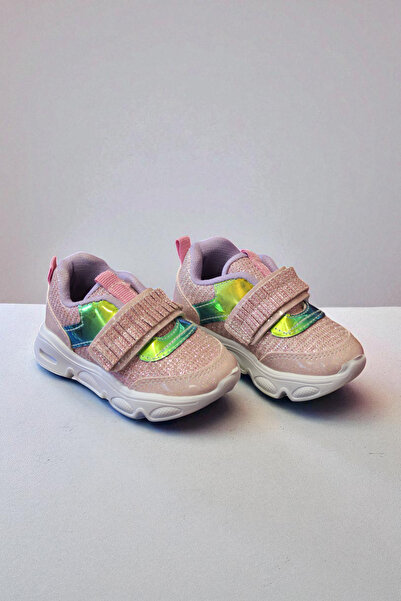 shoesloom IŞIKLI KIZ ÇOCUK SPOR AYAKKABI CIRTLI ŞIK
