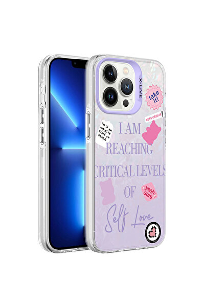 ECRUZ حافظة ECRZ Marbello متوافقة مع هاتف iPhone 13 Pro Max - أرجواني