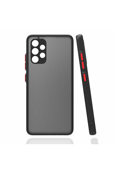 ECRUZ غطاء حماية لهاتف جالاكسي A32 4G من ECRZ - أسود