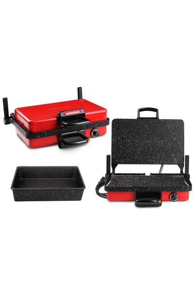 sevenlex Multi-Purpose Lahmacun Grill and Toaster Combination