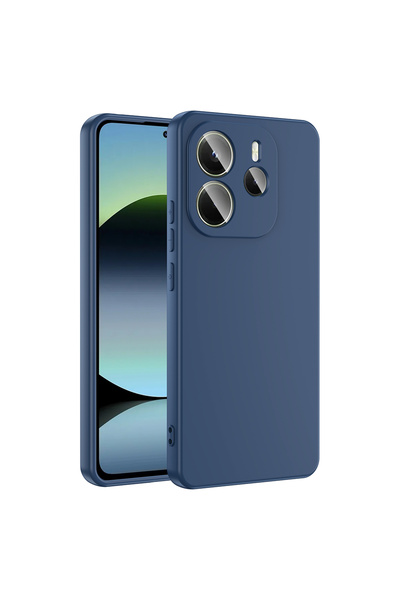 ECRUZ غطاء حماية لهاتف ريدمي نوت 14 الجيل الرابع ECRZ مارا - أزرق داكن