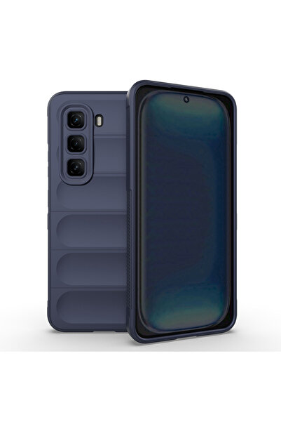 ECRUZ غطاء حماية من السيليكون لهاتف Infinix Hot 50 4G بتصميم ECRZ العرقي مع س...