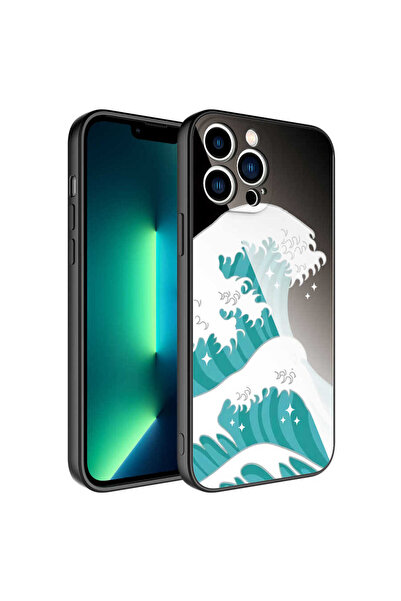 ECRUZ حافظة ECRZ من السيليكون الصلب المزخرف المتوافق مع كاميرا iPhone 13 Pro ...