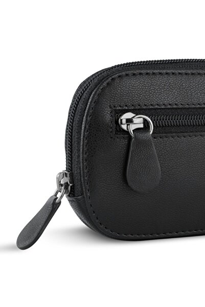 BUGATTI Portofel Black Magic Key din piele 11 cm