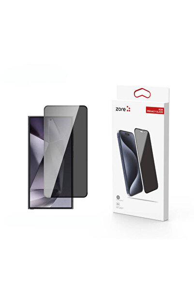 ECRUZ واقي شاشة كاميرا خصوصية ECRZ لهاتف Galaxy S24 Ultra - أسود