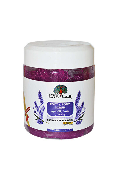 EXA مقشر القدمين والجسم بخلاصة العكر الفاسي من إكسا 600 مل