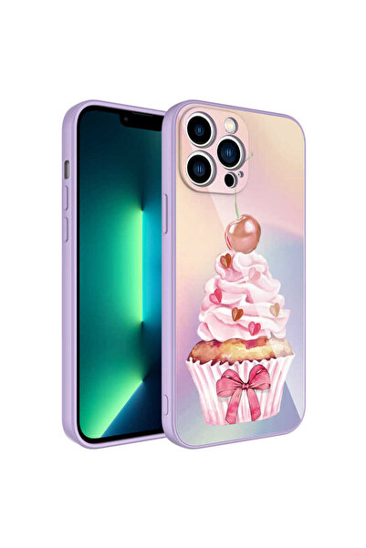 ECRUZ حافظة ECRZ من السيليكون الصلب المزخرف المتوافقة مع كاميرا iPhone 12 Pro...